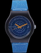 Fastrack Space Rover Quartz Analog Blue Dial Silicone Strap Unisex Watch