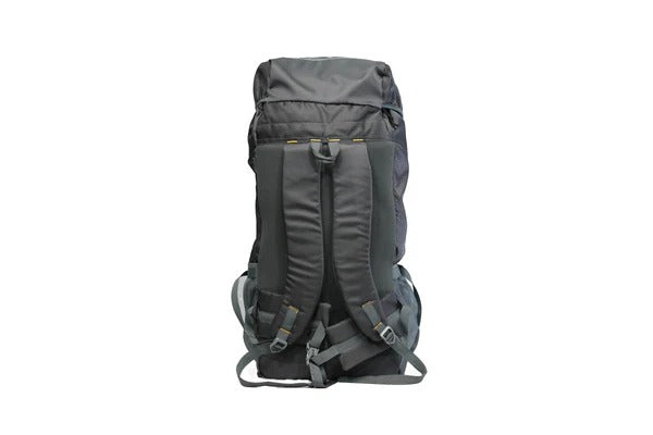 North Pole| DETOUR65 RUCKSACK (Gray) - lightweight travel rucksack|  adventure backpack | luggage backpack gray | laptop compartment rucksack | adjustable strap backpack | travel gear backpack