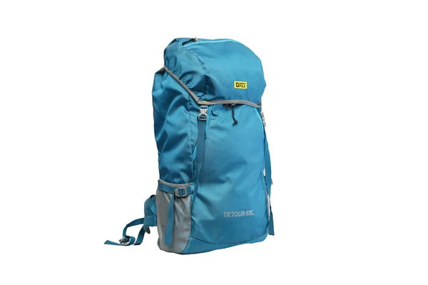 North Pole| DETOUR65 RUCKSACK-Sea Green |Water‑resistant backpack | Adjustable straps | Padded back panel | Multiple compartments | Laptop compartment backpack | Shoe compartment rucksack