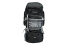 North Pole| ENROUTE 80L RUCKSACK- ( Black ) | Large travel backpack for men and women | Black backpack for long trips | Heavy-duty 80L rucksack | Adventure gear backpack  |Expedition backpack 80L Black