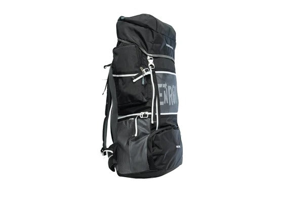 North Pole| ENROUTE 80L RUCKSACK- ( Black ) | Large travel backpack for men and women | Black backpack for long trips | Heavy-duty 80L rucksack | Adventure gear backpack  |Expedition backpack 80L Black
