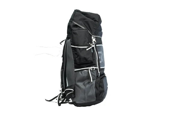North Pole| ENROUTE 80L RUCKSACK- ( Black ) | Large travel backpack for men and women | Black backpack for long trips | Heavy-duty 80L rucksack | Adventure gear backpack  |Expedition backpack 80L Black