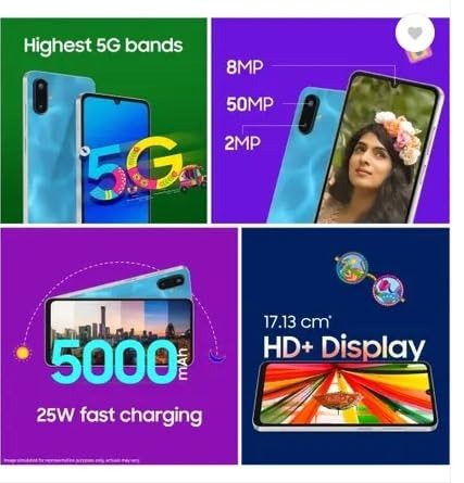 SAMSUNG -  E066B GALAXY F06 5G 4GB 128GB BLUE