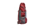 North Pole| ENROUTE 80L RUCKSACK- (Meroon) | Adjustable Strap Rucksack|  Heavy-duty Travel Bag | Outdoor Adventure Rucksack | Extra Large Travel Backpack | Enroute Hiking Rucksack