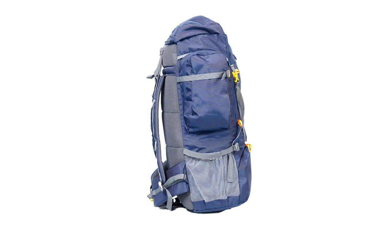 North Pole| WANDERLUST 90 RUCKSACK-NAVY BLUE | Waterproof Navy Blue Rucksack | Durable Hiking Backpack for Men and Women | Lightweight Navy Blue Trekking Bag  |Wanderlust Adventure Backpack Navy Blue | Multi-Compartment Rucksack Navy Blue