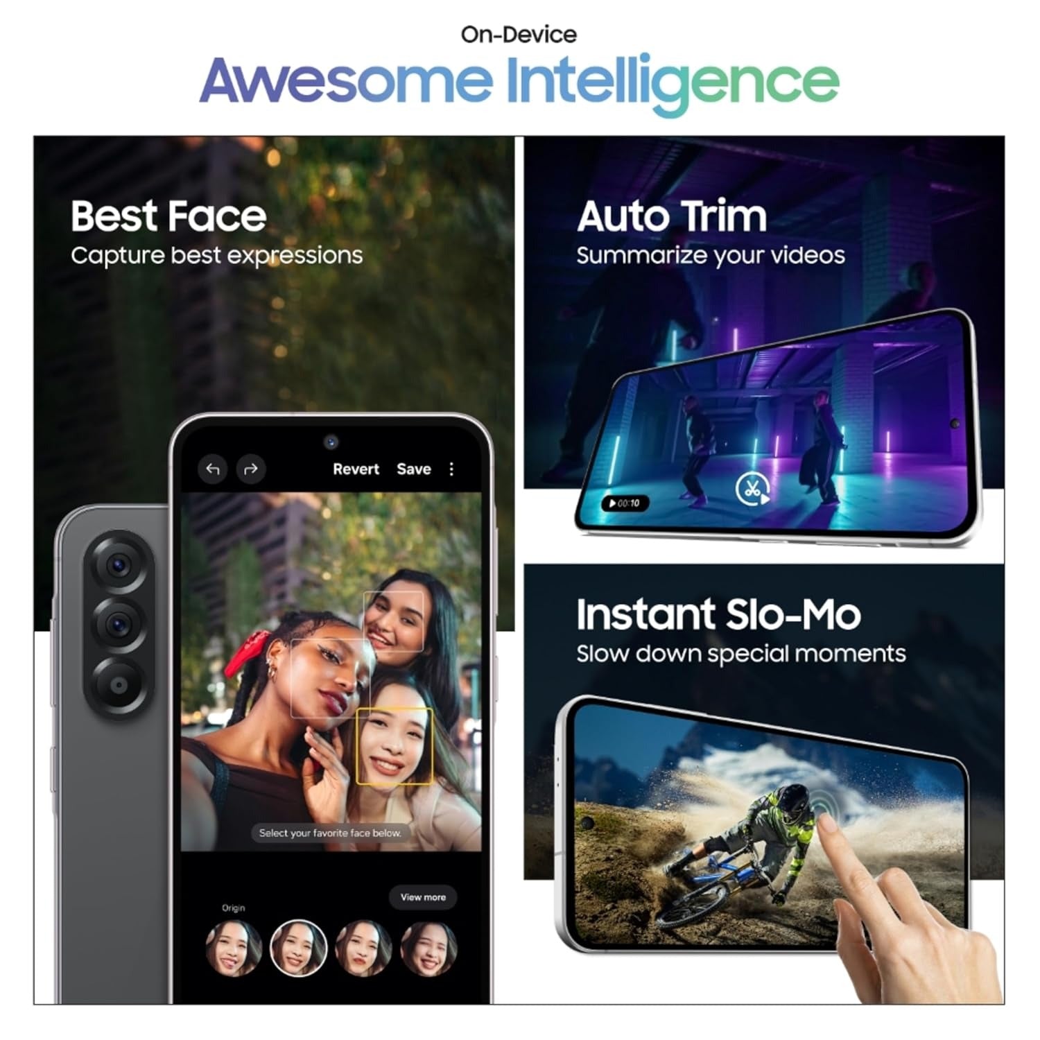 SAMSUNG - A566E GALAXY A56 5G 12GB 256GB GRAPHITE