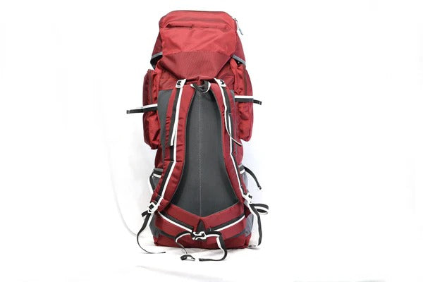 North Pole| WAYFARER 80L RUCKSACK (Meroon) - travel gear | adventure travel | long trip backpack|  backpacking gear | men and women backpack | unisex travel bag | expedition pack