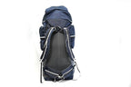 North Pole| WAYFARER 80L RUCKSACK ( NAVY BLUE ) -Comfortable Trekking Pack | Breathable Back Support | Durable Outdoor Backpack | Heavy-Duty Travel Bag | Long Trip Bag | Weekend Trip Rucksack
