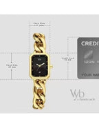 Fastrack Vyb 6.0 Charmer Quartz Black Shaped Dial Women's Watch