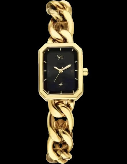 Fastrack Vyb 6.0 Charmer Quartz Black Shaped Dial Women's Watch