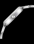 Fastrack Stunners Quartz Analog Silver Dial Metal Strap Watch for Women