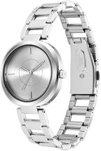 Fastrack Stunners Quartz Analog Silver Dial Metal Strap Watch for Women