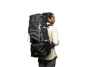 North Pole| TRKKING BAG - ZEBRA TRKKING BAG (Black) | Large Capacity Trekking Bag | Camping & Hiking Rucksack | Travel Trekking Backpack | Adventure Rucksack | Mountain Trekking Bag