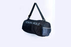 North Pole| Gym Bags- Gym Bags with shoe compartment (Black) | Gym Bag for Fitness Training | Sports Bag for Gym Yoga Travel | Workout Gym Bag with Shoe Compartment | Gym Bag for Office to Gym