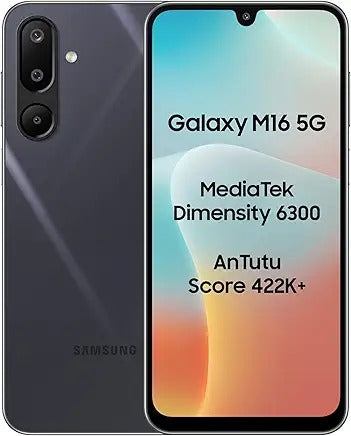 SAMSUNG - M166P GALAXY M16 5G 4GB 128GB THUNDER BLACK