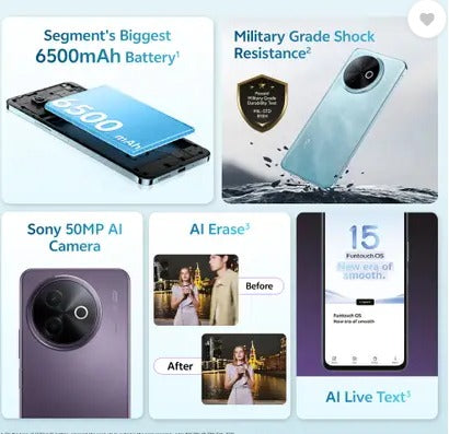 VIVO - Y39 5G 8GB 256GB LOTUS PURPLE
