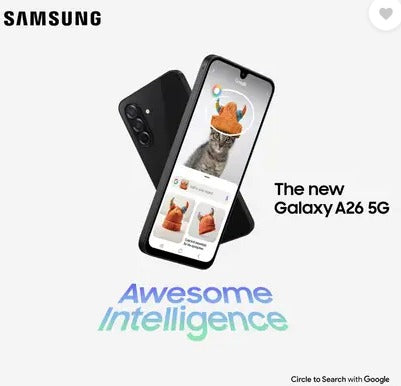 SAMSUNG - A266B GALAXY A26 5G 8GB 256GB WHITE
