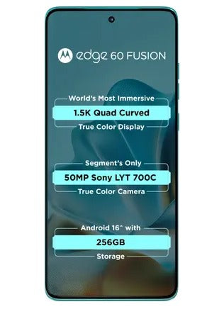 MOTO EDGE 60 FUSION 5G 12GB 256GB PANTONE AMAZONITE