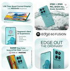 MOTO EDGE 60 FUSION 5G 12GB 256GB PANTONE AMAZONITE