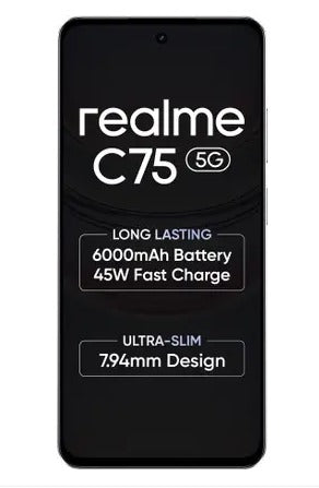 REALME - RMX3943 C75 5G 4GB 128GB LILY WHITE