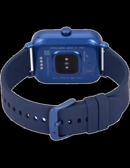 Fastrack Reflex Vox Unisex Smart Watch With Silicone Strap / Blue