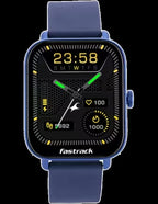 Fastrack Reflex Vox Unisex Smart Watch With Silicone Strap / Blue