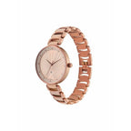 Fastrack Ruffles Quartz Analog with Date Beige Dial Stainless Steel Strap Watch