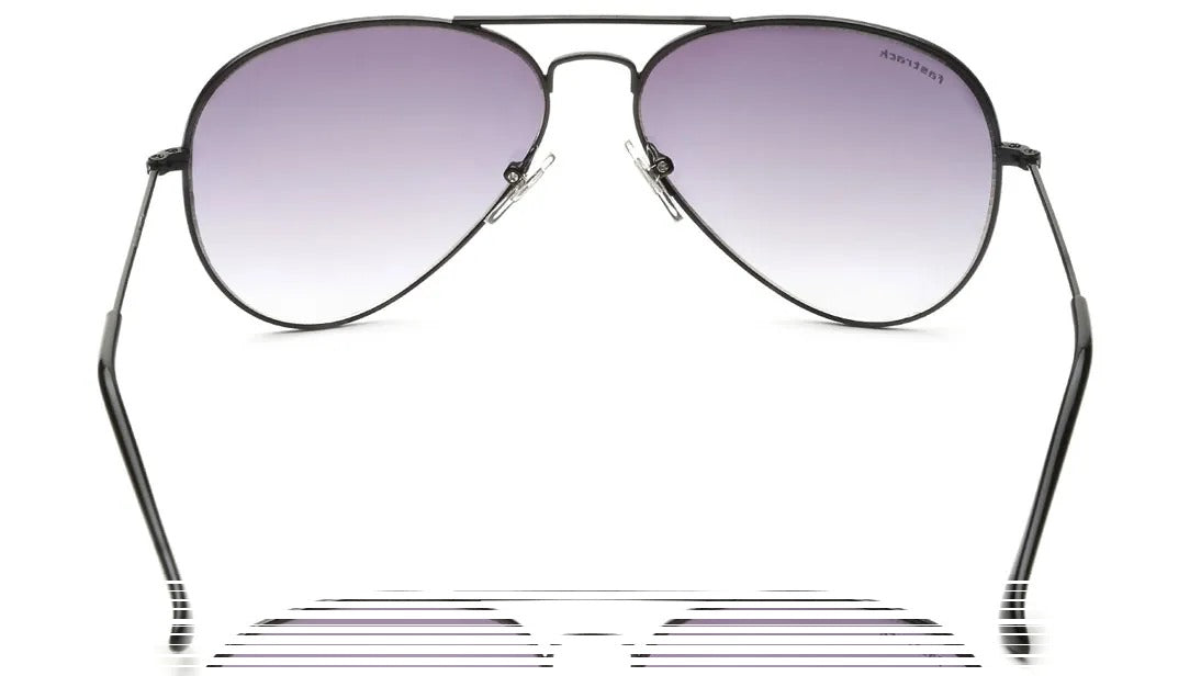 Sunglasses - Fastrack Black Aviator Sunglasses | Unisex Fastrack Aviator Sunglasses | Black Pilot Style Sunglasses Fastrack | Fastrack Aviator Shades | Fastrack Sunglasses Aviator Style