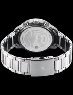Fastrack Blue Dial Stainless-Steel Strap Analog Watch