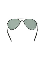Sunglasses - Fastrack Aviator Green-Tinted Metal Frame Sunglasses | Fastrack Full Rim Green Aviator Sunglasses | Fastrack UV Protected Green Lens Aviators | Fastrack Polarized Green Aviator Sunglasses | Fastrack Trendy Aviator Green Sunglasses