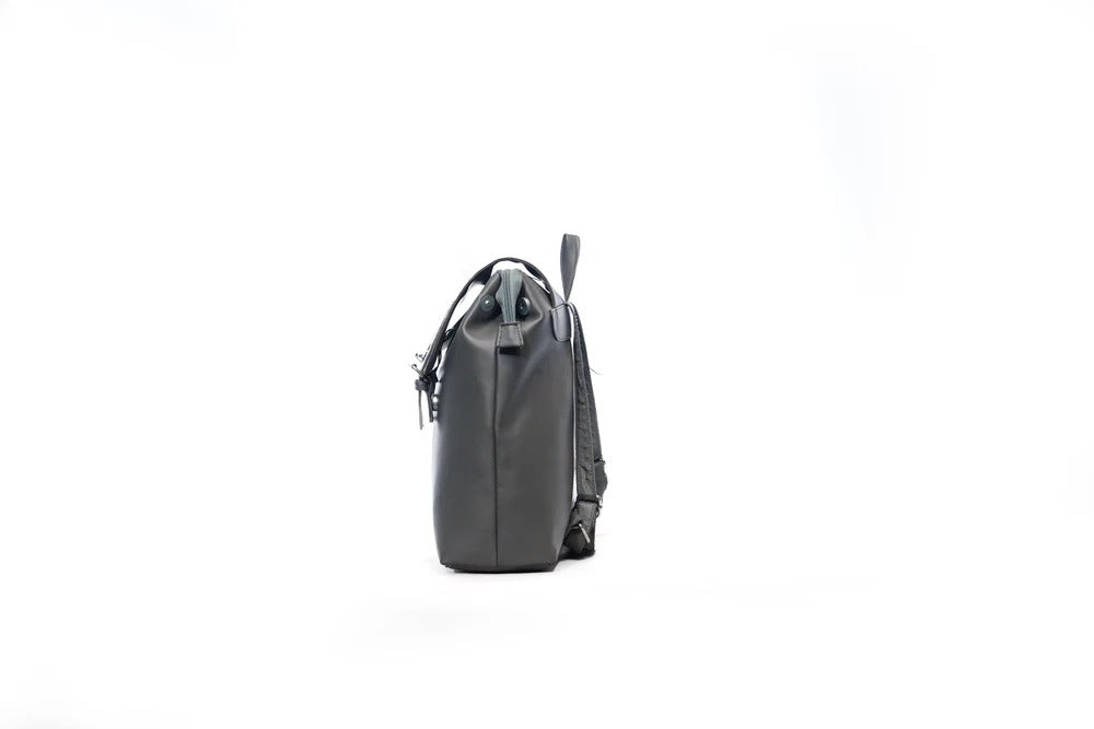 North Pole backpack,Empress backpack, faux leather backpack, navy blue backpack, semi-formal backpack, office backpack, college backpack, casual backpack