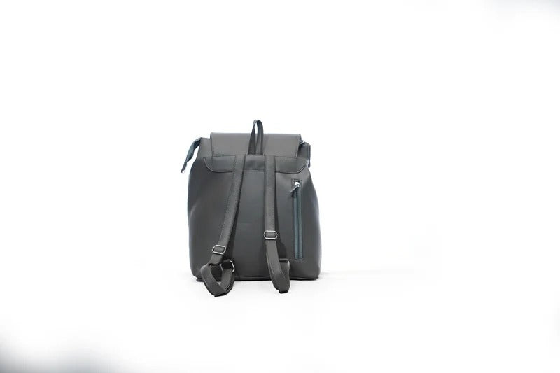 North Pole backpack,Empress backpack, faux leather backpack, navy blue backpack, semi-formal backpack, office backpack, college backpack, casual backpack