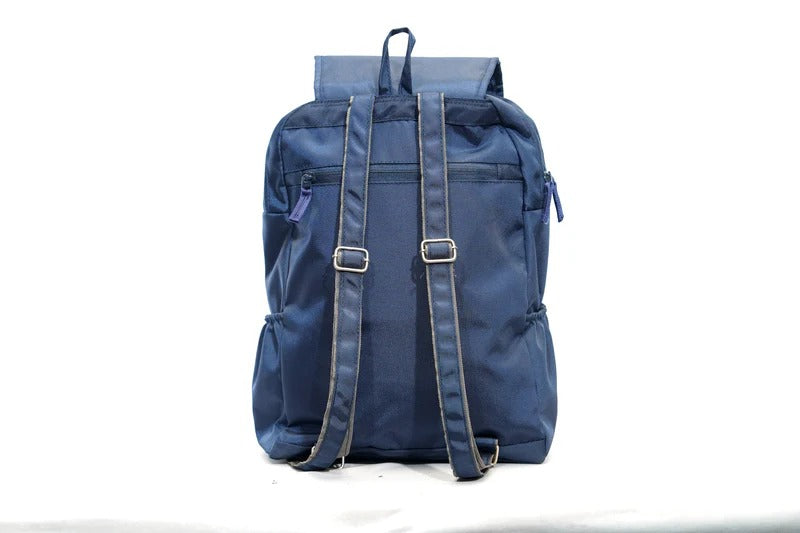 North Pole back pack,DREAM GIRL-Navy Blue,flap pocket backpack, navy blue backpack, stylish backpack, office backpack