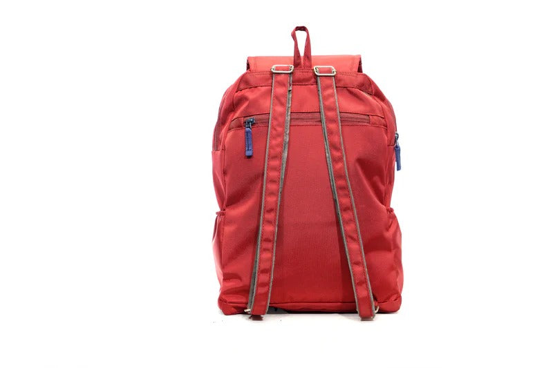 North Pole backpack,DREAM GIRL backpack-Red,flap pocket backpack, navy blue backpack, stylish backpack, office backpack, college backpack, casual backpack