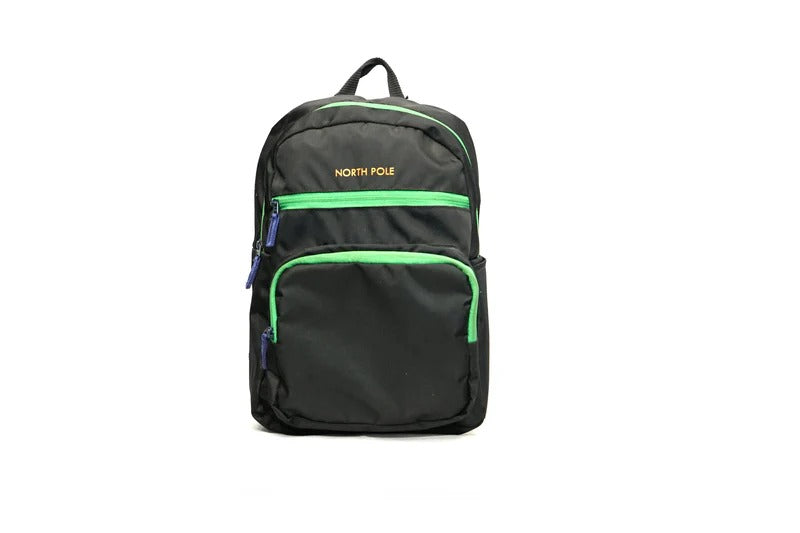 North Pole mini bag,SCAILOR Mini Backpack-Black, day backpack, casual backpack, school mini bag, blue mini backpack, contrast zipper backpack