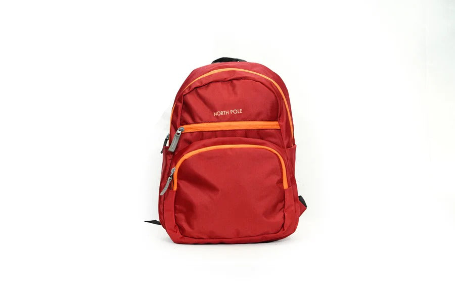 North Pole mini bag,SCAILOR Mini Backpack-Red, day backpack, casual backpack, school mini bag, blue mini backpack, contrast zipper backpack