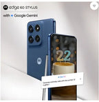 MOTO EDGE 60 STYLUS 5G 8GB 256GB PANTONE GIBRALTAR SEA,Motorola smartphone, Gibraltar Sea color, 8GB RAM, 256GB storage, 5G phone, stylus phone, Moto stylus