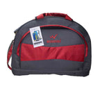 North Pole| Duffel bag - Winners bag ,Winners duffel bag, grey duffel bag, gym bag red accents, travel duffel 30L, sports bag