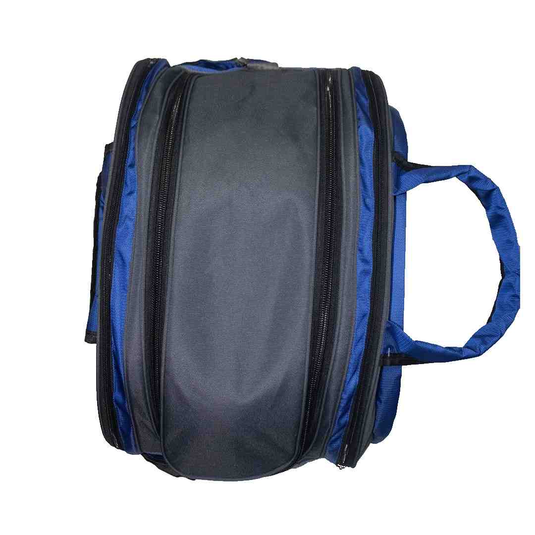 North Pole| Duffel bag - Winners duffel bag- Black & Blue, travel bag, gym bag, sports bag, weekend bag, lightweight duffel, adjustable strap bag