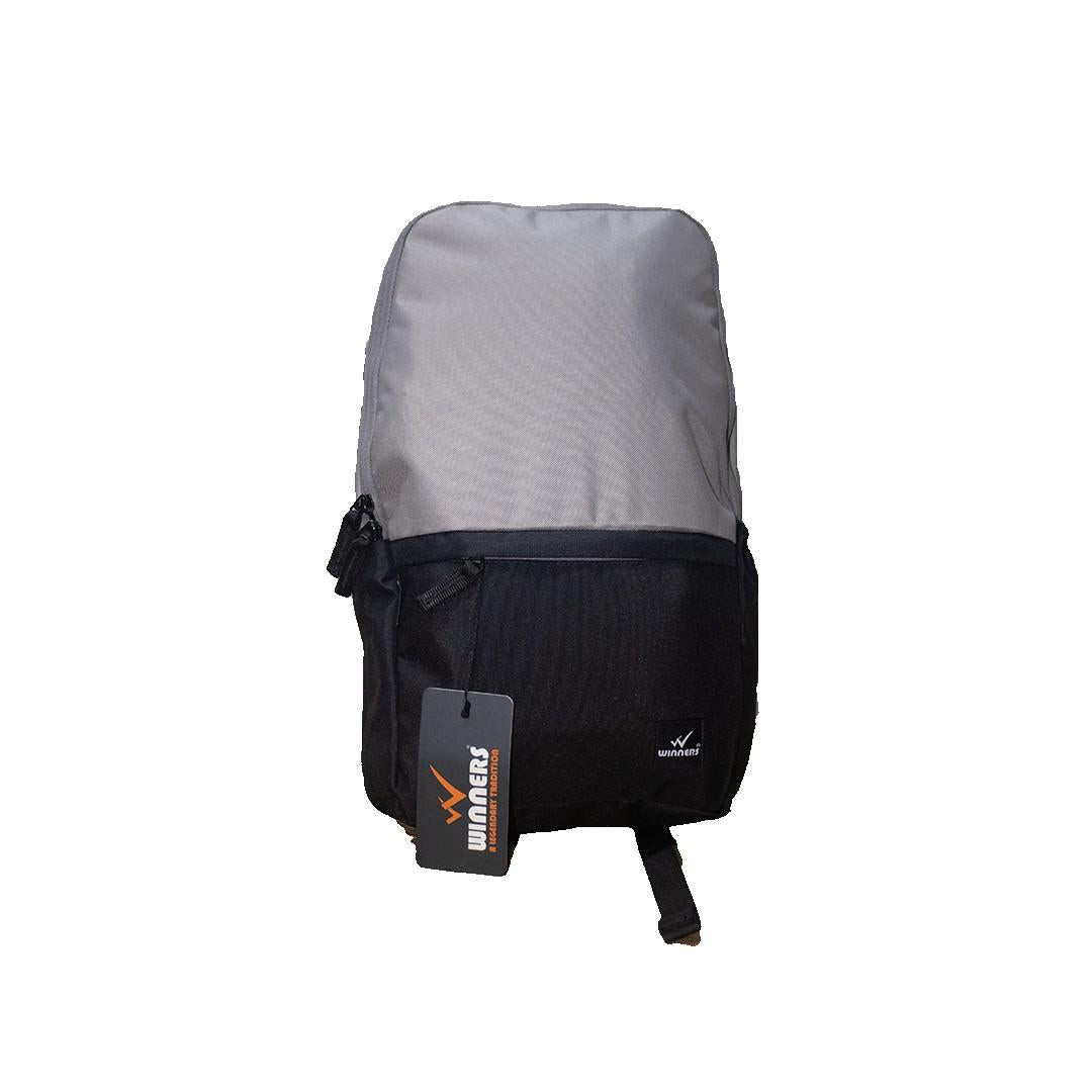 North Pole| Backpack -  Winners back pack- Black & Gray, men's backpack, college bag, laptop bag, office backpack, waterproof backpack, trendy backpack, daily use backpack, student backpack, coaching