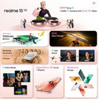 REALME - RMX5106 15 5G 8GB 128GB FLOWING SILVER,Realme smartphone, 5G mobile, 8GB RAM phone, 128GB storage phone, Realme India, fast charging, Android mobile