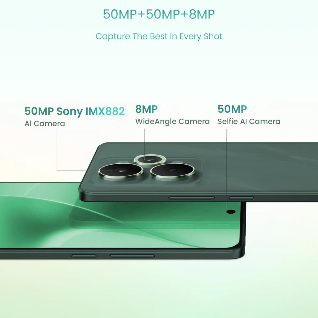 REALME - RMX5106 15 5G 8GB 128GB VELVET GREEN,Realme smartphone, 5G mobile, Realme India, Realme latest model
