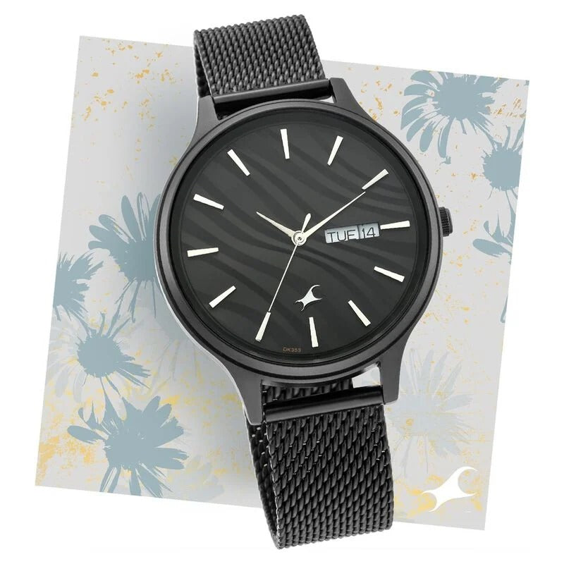 Fastrack Autumn-Winter 20 Analog Black Dial Women's Watch.