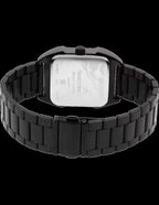 Fastrack Gamify Quartz Analog with Day and Date Black Dial Metal Strap Watch