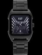 Fastrack Gamify Quartz Analog with Day and Date Black Dial Metal Strap Watch