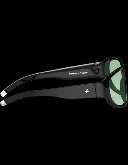 Sunglasses - Fastrack Full Rim Polarized Wrap Sunglasses | men’s polarized sunglasses | unisex wrap sunglasses | outdoor sports sunglasses | casual fashion sunglasses | Fastrack polarized sunglasses | Fastrack wrap sunglasses