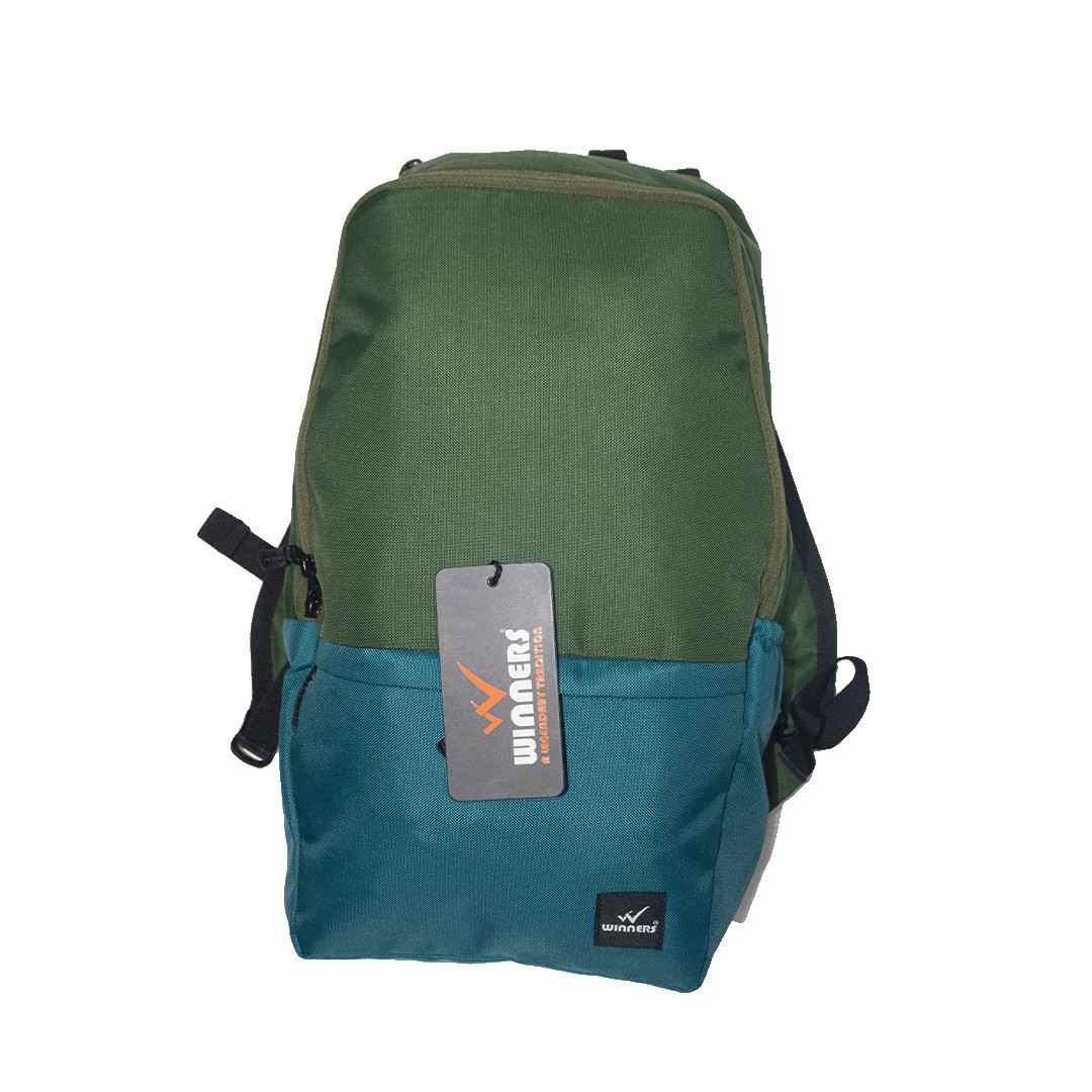 North Pole|  Backpack - Winners backpack, green blue back pack, school use backpack, office commute bag, travel essentials backpack, daily utility backpack