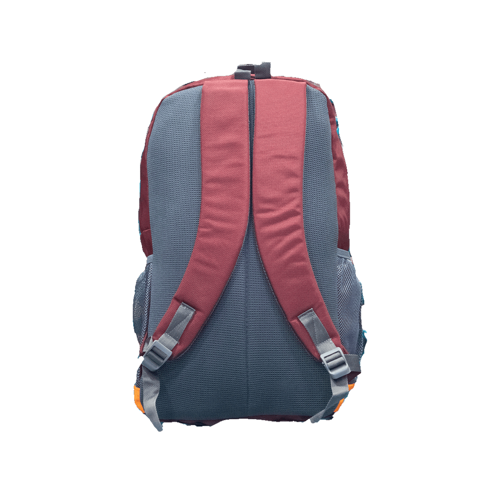 North Pole| Backpacks - Winners backpacks Meroon , orange & Gray, durable backpacks India, waterproof travel bags, trendy student backpacks, everyday carry backpacks