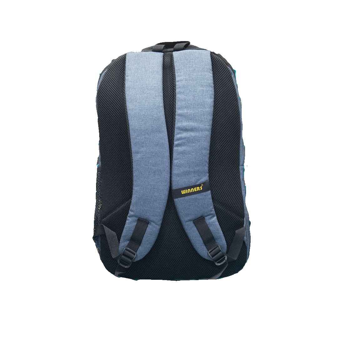 North Pole| Backpack - Winners backpack, grey and black backpack, college backpack, office backpack, travel backpack, daily use backpack, padded straps, water-resistant backpack
