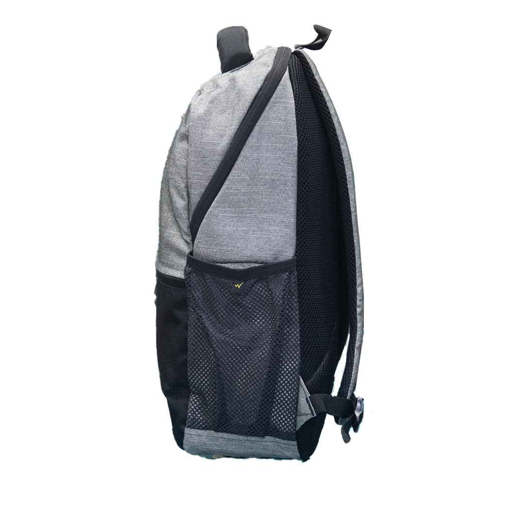 North Pole| Backpack - Winners backpack, Winners Legendary Tradition backpack, dual-tone backpack, grey and black backpack